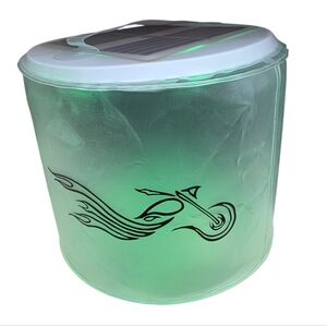 Solar Lantern Inflatable Color Changing Barto Solar Lantern